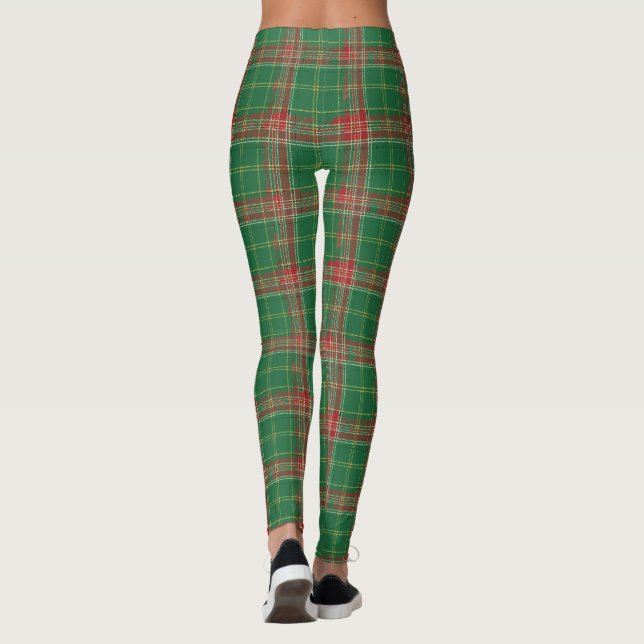 Legging Xadrez de Natal 7 (Verso)