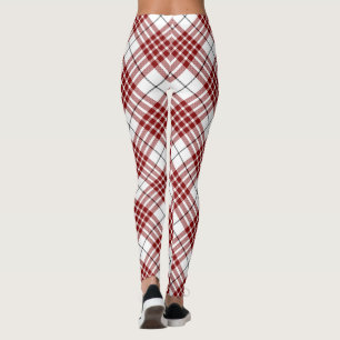 Legging Xadrez de tartan de Buchanan