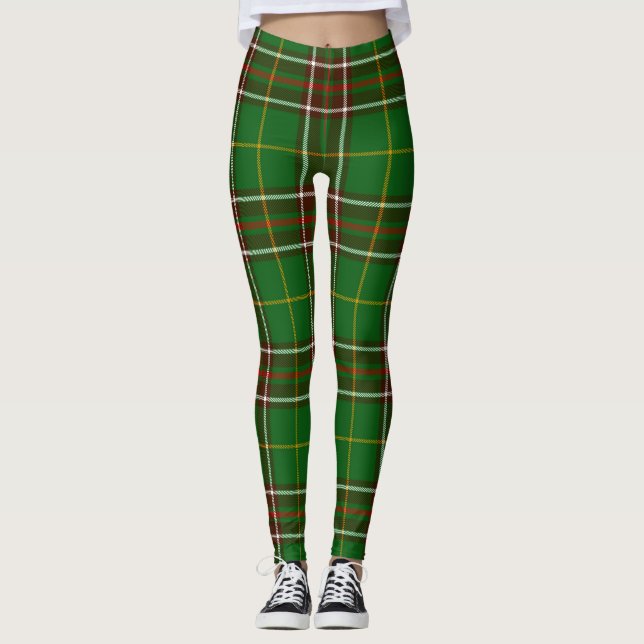 Legging Xadrez de tartan de Terra Nova e de Labrador (Frente)