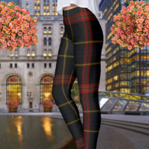 Xadrez de Tartan gigante amarelo-preto duplo
