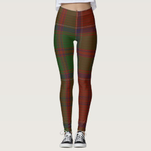 Legging Xadrez do clã do Tartan de Grant