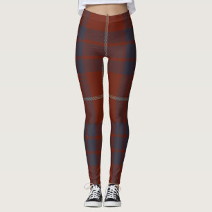 Legging Xadrez do clã do Tartan de Hamilton