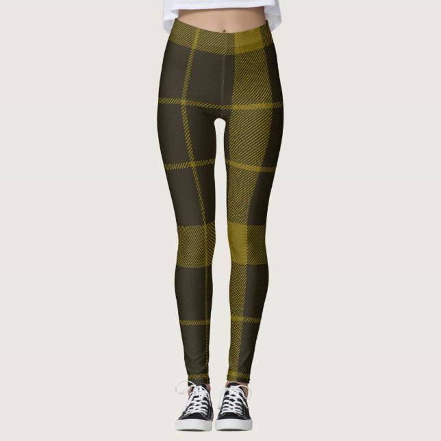 Legging Xadrez do clã do Tartan de Raeburn (Frente)