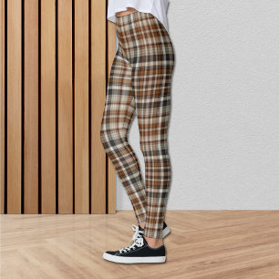 Legging Xadrez do outono