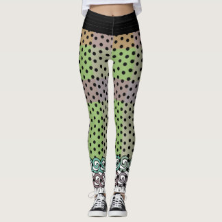 Legging Xadrez do Pastel bolinhas