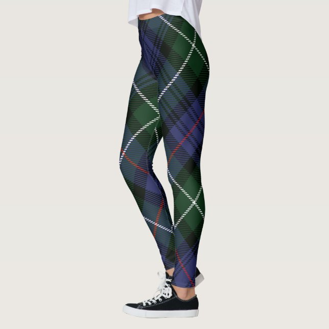 Legging Xadrez Green Clan MacKenzie Rustic Tartan (Esquerda)