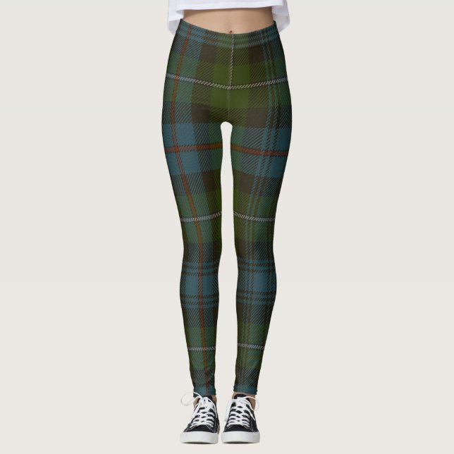 Legging Xadrez MacKenzie Tartan Clan (Frente)