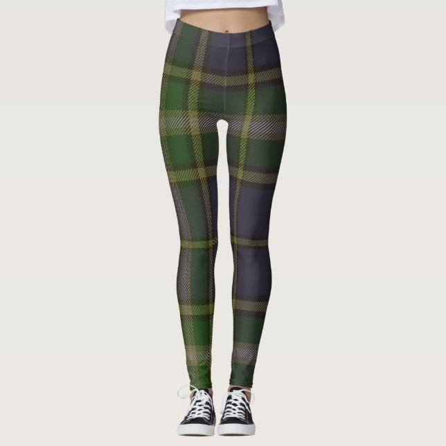 Legging Xadrez MacManus Tartan Clan (Frente)