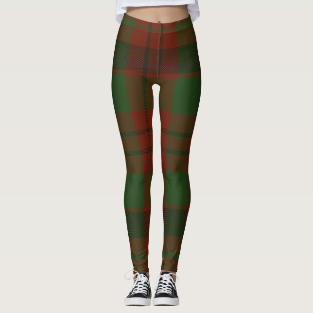 Legging Xadrez MacNicol Tartan Clan (Frente)