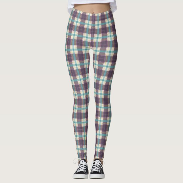Legging xadrez mana sarong (Frente)