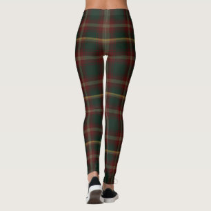 Legging Xadrez Maple Leaf,
