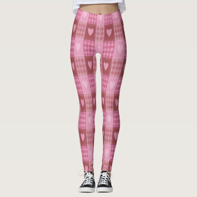 Legging Xadrez namorados (Frente)