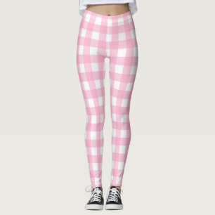 Legging Xadrez rosa
