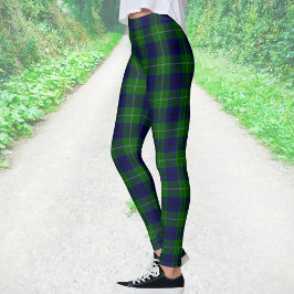 Legging Xadrez Tartan do Clã Oliphant
