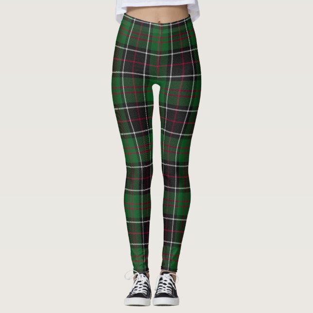 Legging Xadrez Variante Tartan Caça ao Clã Sinclair (Frente)