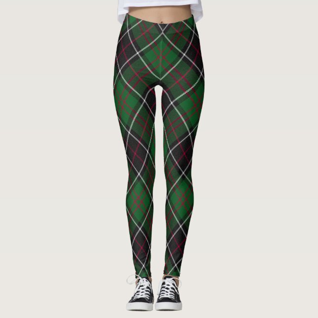 Legging Xadrez Variante Tartan Caça ao Clã Sinclair (Frente)
