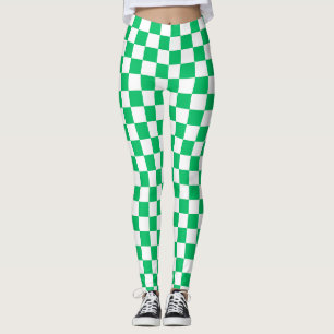 Legging Xadrez verde clássico