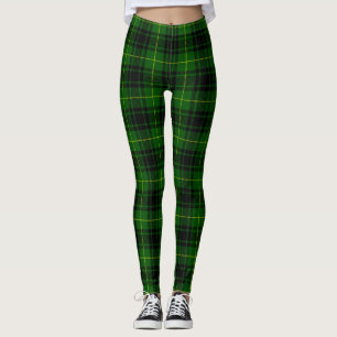 Legging Xadrez verde MacArthur tartan