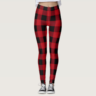 Legging Xadrez Vintage