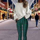 Legging Xadrezes de Natal em tons de verde<br><div class="desc">Este Natal temia Xadrezes de tons verdes que parecem tão legal,  modestos e bonito! Ideal para vestir com um Topo Festivo e pronto para festa! Pode até ser vestido fora da temporada também.</div>