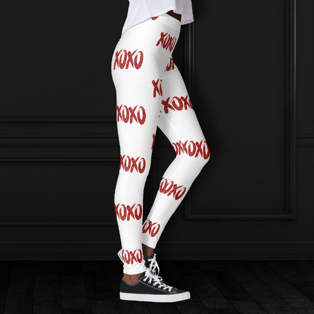 Legging XOXO - Lente Vermelha | Glam BrushAVE Hug e Kisses (Criador carregado)