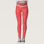 Legging XOXO Vermelho Dourado, Rosa Quente, Tipografia Cuz<br><div class="desc">Esta é uma bela tipografia/ design de texto com "XOXO" como padrão. Está em tendências a rosa quente / magenta, ouro e vermelho. Perfeito para um presente de Dia de os namorados ou Aniversário, ou para uma nova adição às suas roupas e acessórios de na moda. Para personalizar, você pode...</div>