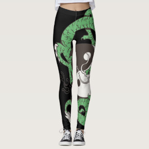 Legging Yin Yang Dragon