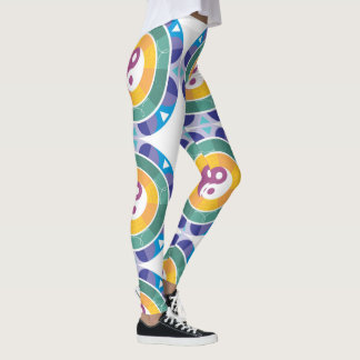 Legging Ying Yang Mandala