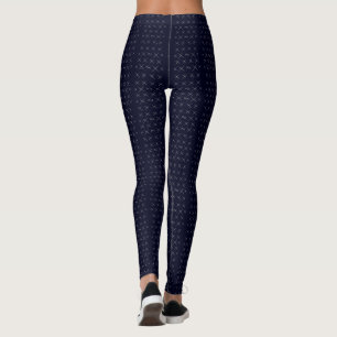 Legging Yoga-azul-escura