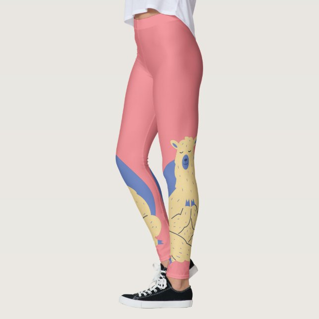 Legging Yoga Llama (Esquerda)