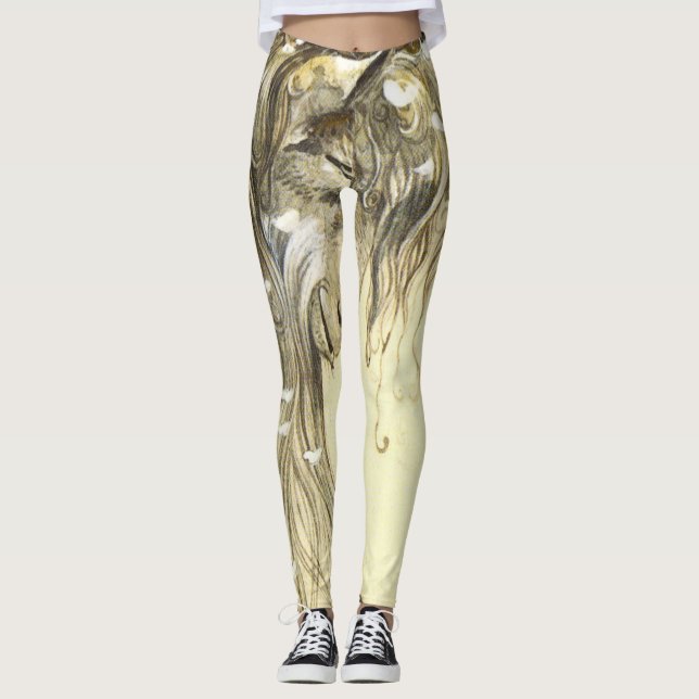 Legging Yule Goat John Bauer (Frente)