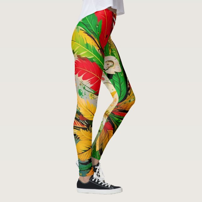 Legging zazzle.com/rokclonedesigns_art_intelligence_series (Direita)
