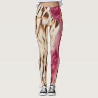 Zebra Dourada Rosa na moda