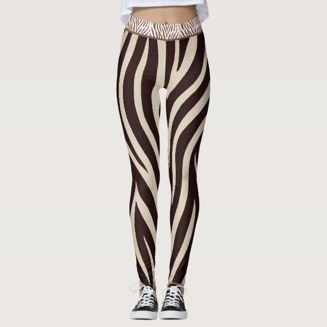 LEGGING "ZEBRA SUJA" - LEGENDAS ATIVEWEAR (Frente)