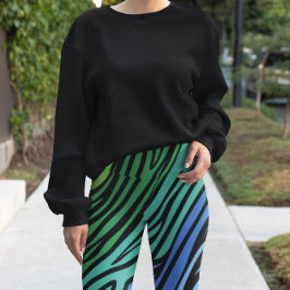 Legging Zebra Wild Animal Pattern