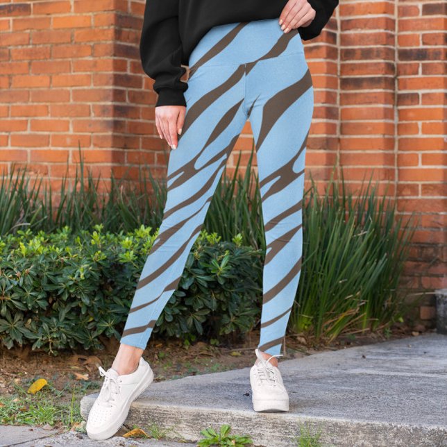 Legging Zebra Wild Animal Pattern (Criador carregado)