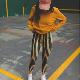 Legging Zebra Wild Animal Pattern