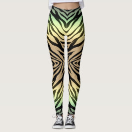 Legging Zebras na Floresta