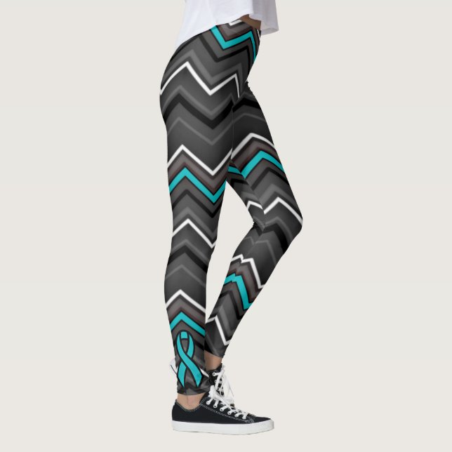 Legging Zig Teal com Fita...TN (Direita)