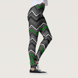 Legging Zig Verde com Fita...Gastroparese