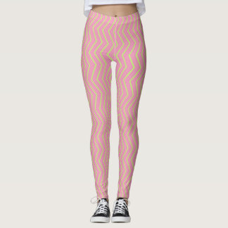 Legging Zig Zag Pink Love