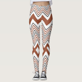 Legging Zigzag Colorida de Verão