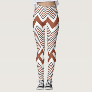 Legging Zigzag Colorida de Verão
