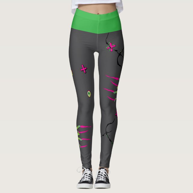 Legging Zombie Zombie Enganada (Frente)