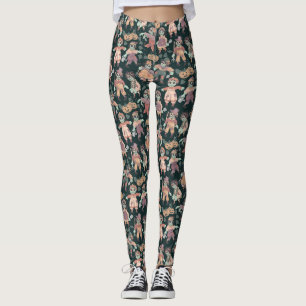 Legging Zumbis de Boneca de Trapo Halloween