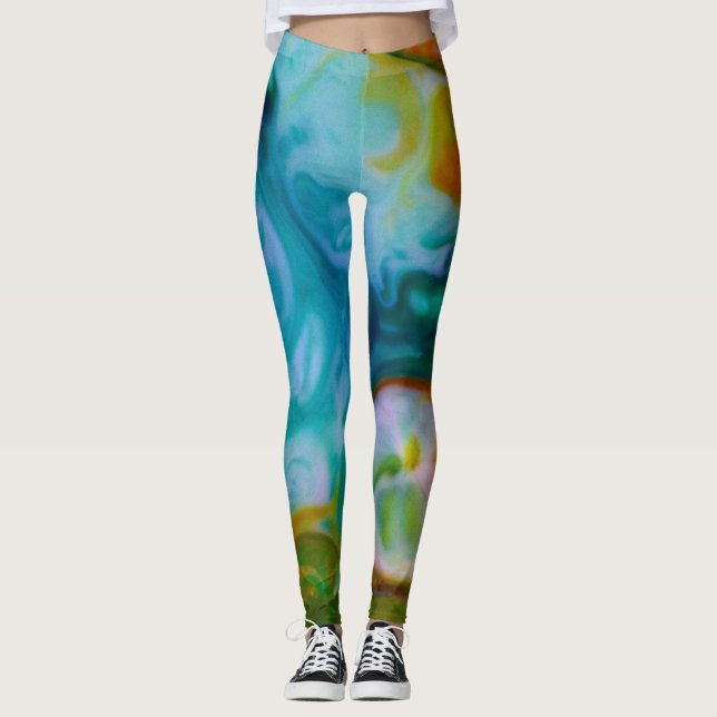 Leggings "A Day At The Beach" (Frente)