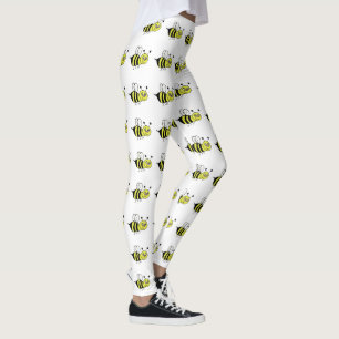 Leggings Abelha Mel Amarela