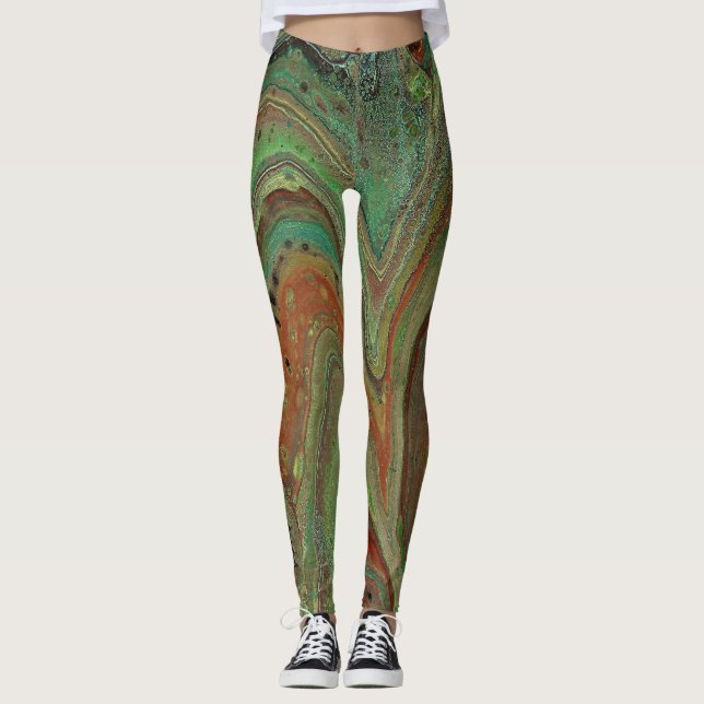 Leggings Abstratas Daddy O 2 (Frente)