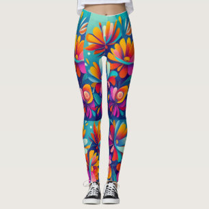 Leggings abstrato