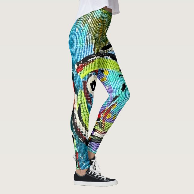 Leggings Abstrato Art (Direita)